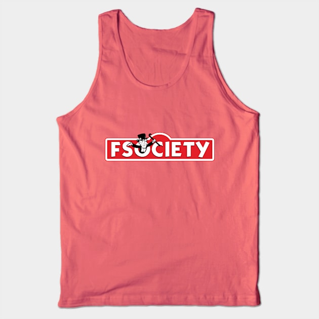 F Society Tank Top by Dansmash